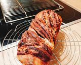 Nutellás-diós kalács recept fázis 6 fotója