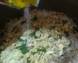 A picture of step 5 of Veggi fried rice.