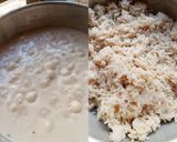 A picture of step 2 of Coconut Rice.