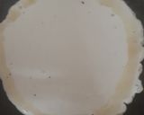 A picture of step 2 of Appam Kerala style with Coconut Chutney.