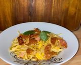 Une image de l'étape 5 de Linguine al Pepperoni 🇮🇹.