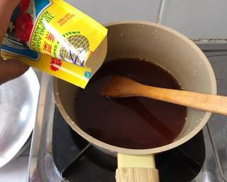 Cendol Panna Cotta - Step 2