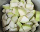 Gambar langkah 1 resipi Masak lemak labu air.
