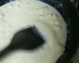 A picture of step 2 of Coconut Gulkand Burfi.