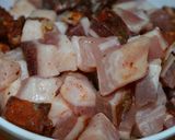 Foto del paso 1 de la receta: Guisado de panceta lenteja y arroz