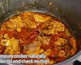 A picture of step 4 of Hyderabadi Mutton Tahari.