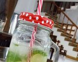 A picture of step 3 of Lemon Mint Mojito Mocktail.