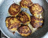 A picture of step 3 of Shami kebab of ridge gourd peel.