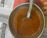 A picture of step 2 of Ghee aloo jeera roast with anardana powder.