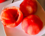 Foto del paso 1 de la receta: Tomate relleno con arroz del flow