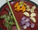 Foto langkah ke 2 dari resep Pepes ayam (kuning).