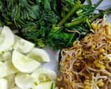 Foto langkah ke 1 dari resep Pecel Kangkung.