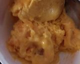 A picture of step 2 of Mango almond ice cream.