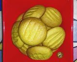 A picture of step 1 of Eggless custard cookies.