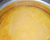 A picture of step 2 of Pakora karhi..