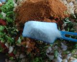 A picture of step 2 of Soyabean Kebab Stick Rolls.