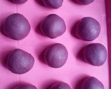 Foto langkah ke 2 dari resep Bakpao Ubi Ungu Tanpa Telur.
