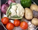 પાઉંભાજી (Pav Bhaji Recipe In Gujarati) રેસીપી સ્ટેપ1ફોટો