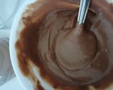 A picture of step 3 of Eggless Chocolate mousse.