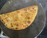 A picture of step 10 of Aloo ke parathe.