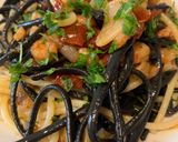 Foto del paso 6 de la receta Espaguetis con gambas y tomate