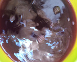 A picture of step 1 of Hibiscus mocktail.