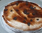 A picture of step 3 of Valentine day special black forest chocolate cake.