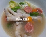 Foto langkah ke 7 dari resep Sayur sop ceker ayam.