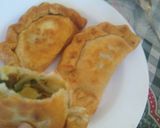 Foto del paso 5 de la receta: Empanada de mariscos con un toque de cilantro