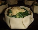 Foto del paso 8 de la receta: Canastitas de espinaca, salsa blanca y queso 