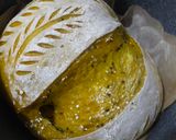 Foto langkah ke 5 dari resep Turmeric Country Loaf Sourdough.