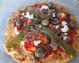 Foto del paso 4 de la receta: Pizza con masa base de pollo