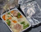 Foto langkah ke 5 dari resep Skotel Nasi / Rice Schotel.