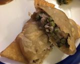 A picture of step 8 of Lamb / beef / mutton meat Samosas:.