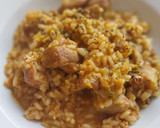 Foto del paso 11 de la receta: Arroz meloso mar y montaña de costillas y sofrito de sepia