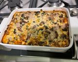 Une image de l'étape 22 de Flan aux champignons, magret de canard et courgette.