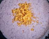 A picture of step 3 of Purple Yam Halwa.
