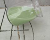 Foto langkah ke 2 dari resep Puding milky matcha.