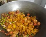 A picture of step 3 of Vegetable Biryani.