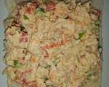A picture of step 3 of Chicken Veggie Mayo Sandwich.