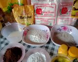 Foto langkah ke 1 dari resep Bolu kukus cokelat gluten free.