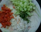 A picture of step 1 of Peanut masala.