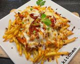 A picture of step 3 of Chicken Loaded Fries:.