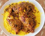 صورة لخطوة 3 من وصفة أفخاذ دجاج في الفرن مع أرز 🍚🍗🍗