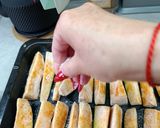 Фото кроку 5 до Запечені кабачки в духовці брусочками.