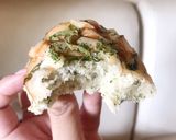 Foto langkah ke 6 dari resep Spinach Bread Pizza.