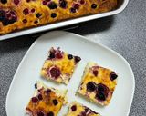 Túrós gyümölcsös (liszt nélkül) recept fázis 5 fotója