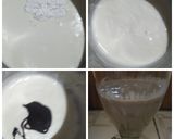 A picture of step 3 of Paalkova-milk sweet with chocolate pudding.