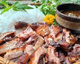 Hình bước làm 2 của món Bún vịt nướng