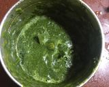 A picture of step 4 of Hariyali Aloo / Dhaniya Aloo.